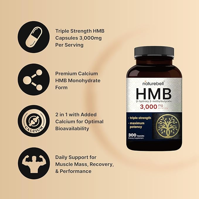 NatureBell HMB 3, 000mg - Image 3