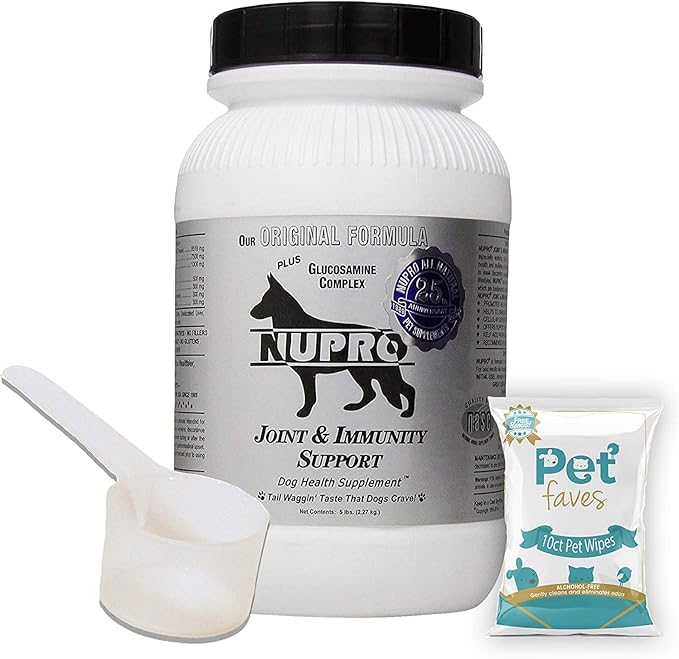 Nutri-Pet Research Silver for Dogs Hip and Joint Supplement for Dog 5LB by PetFaves