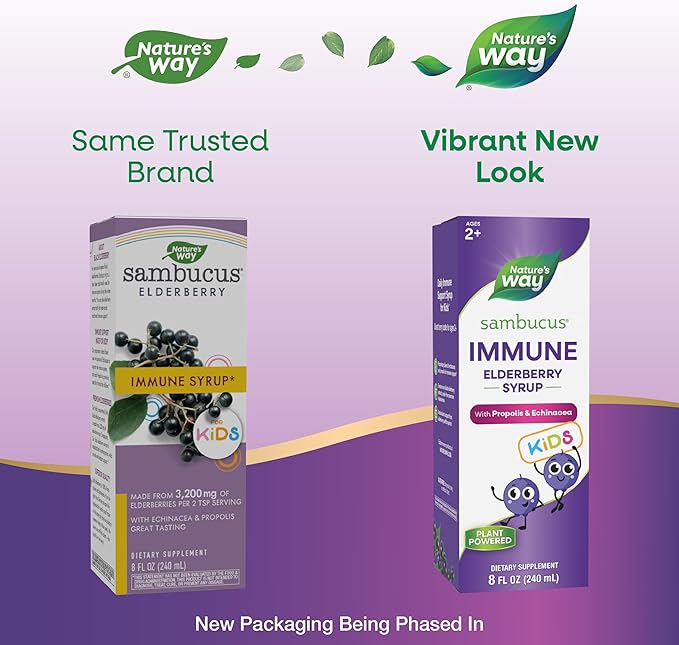 Nature's Way Sambucus Elderberry Immune Syrup - Image 2
