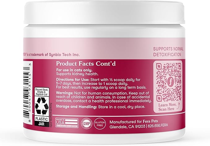 Fera Pets Cat Kidney Support Powder - Image 7