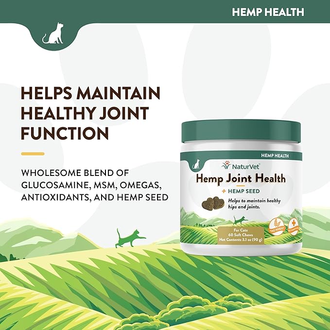 NaturVet – Hemp Joint Health for Cats - Image 3