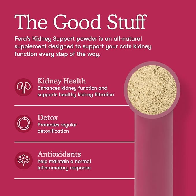 Fera Pets Cat Kidney Support Powder - Image 2