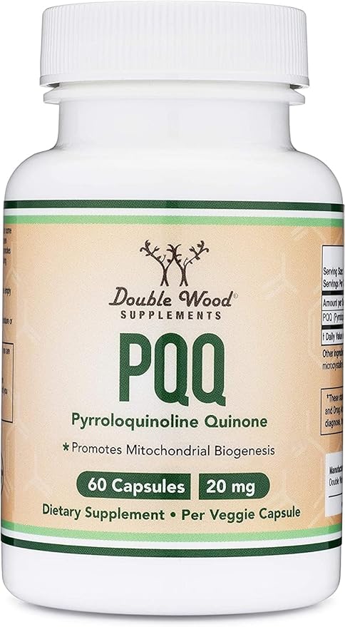 PQQ Supplement - 20mg, 60 Capsules Promotes Mitochondria ATP Coenzyme Levels - Image 5