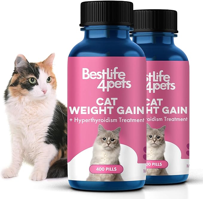 Cat Weight Gain & Hyperthyroidism Treatment, Safe and Effective Cat Appetite by BestLife4Pets