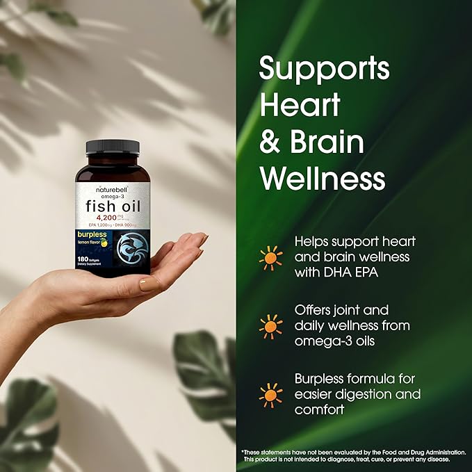 NatureBell Omega-3 Fish Oil - Image 4