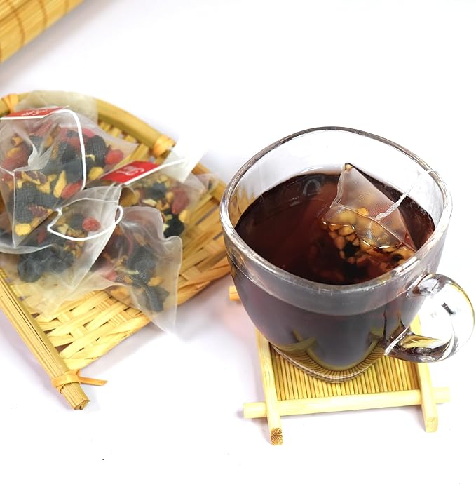 Kidney Tea Formula Ginseng Five Treasures Tea, Chinese Traditional Natural - Image 7