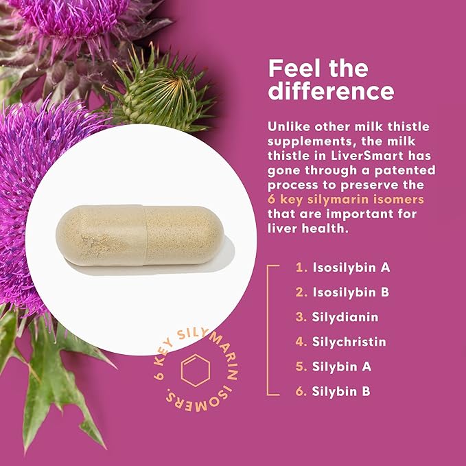 Naturenetics Milk Thistle Liver Cleanse & Support Supplement, 60 Capsules - Image 4