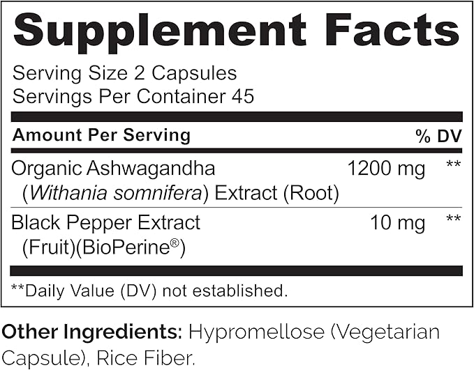 NATURELO Ashwagandha Organic Root Powder - Image 3