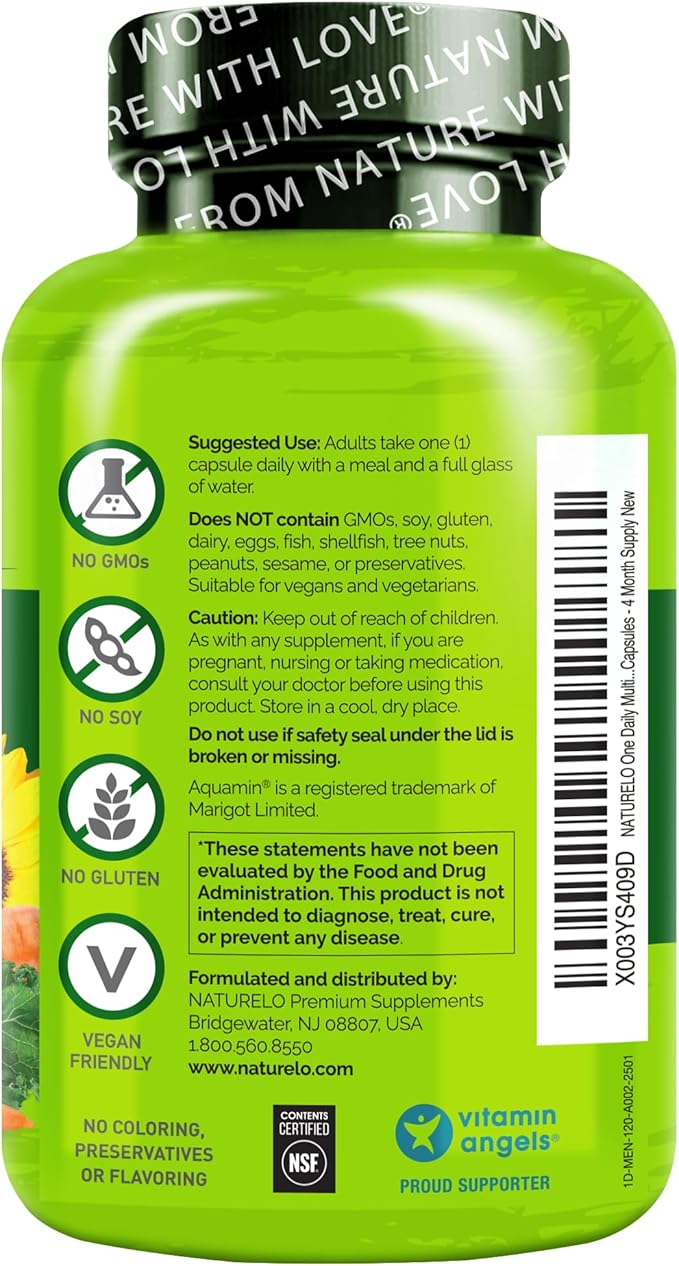 NATURELO Mens Multivitamins - Image 9