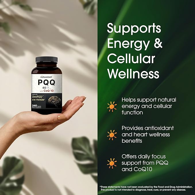 NatureBell PQQ with CoQ10-240 Capsules - Image 4