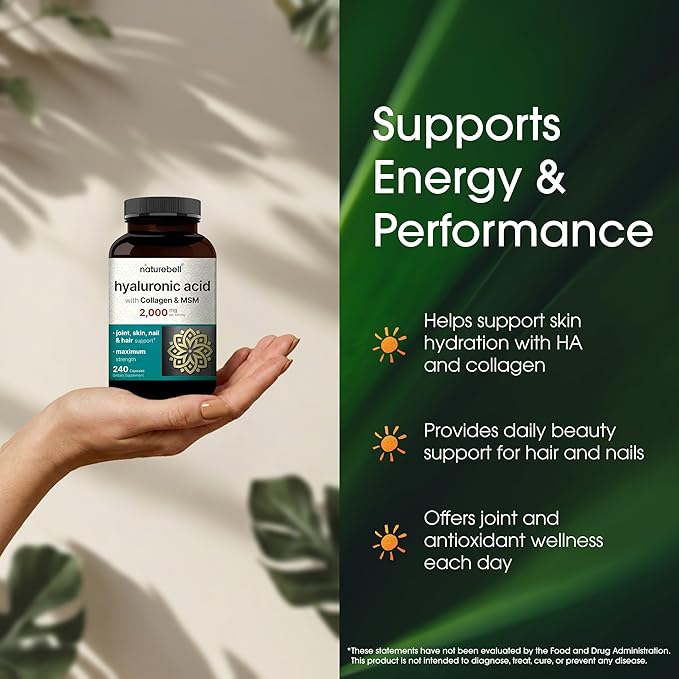 NatureBell Hyaluronic Acid 2, 000mg - Image 4