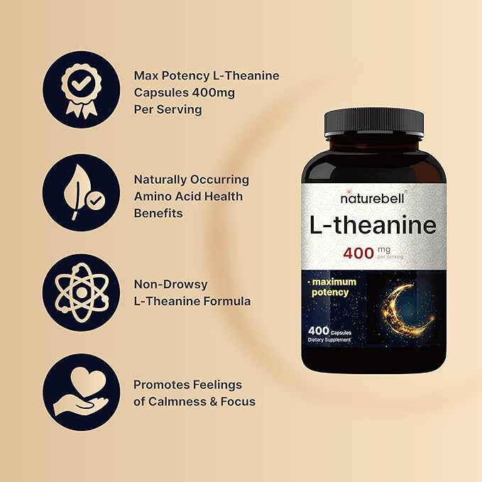 NatureBell L-Theanine Supplement - Image 3