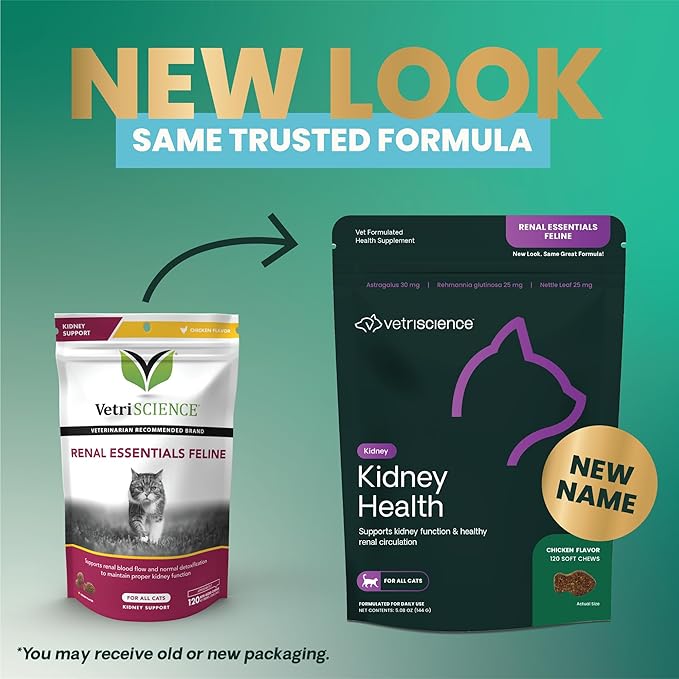 VetriScience Kidney Health Chews, Renal Essentials Supplement - Image 2