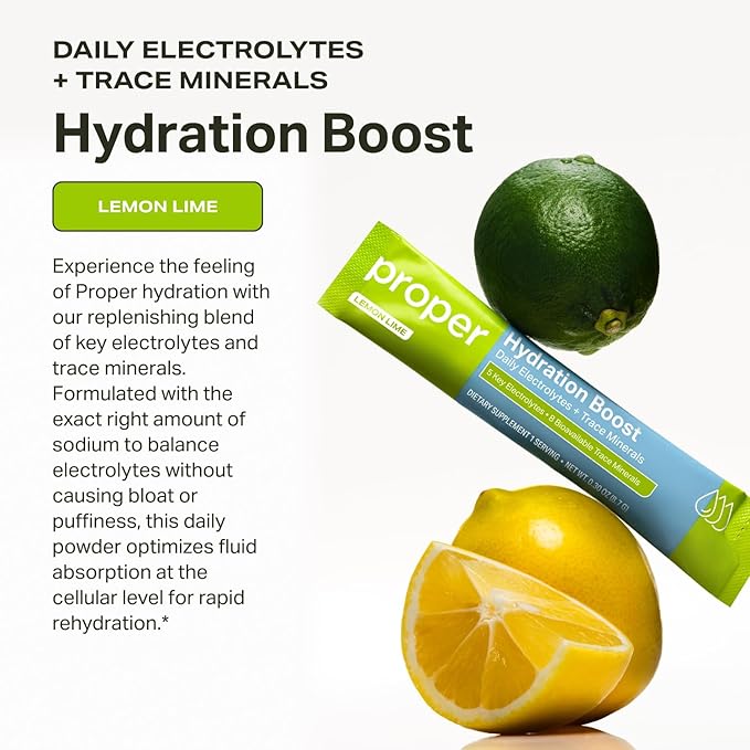 Proper Hydration Sticks – Electrolyte Powder Drink Mix Packets - Image 2