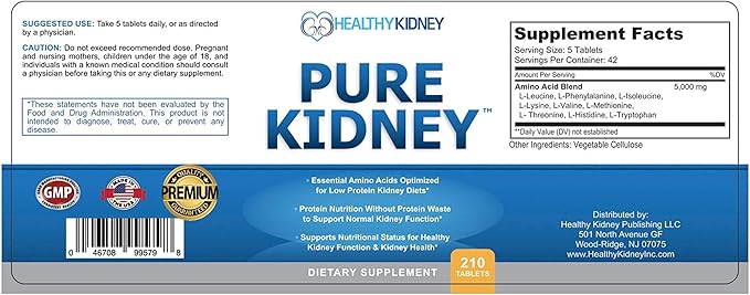 Pure Kidney Health Supplement and Renal Diet Cookbook - Image 6