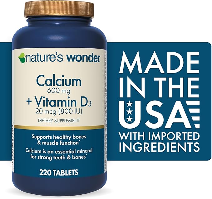 Nature's Wonder Calcium 600 mg - Image 2
