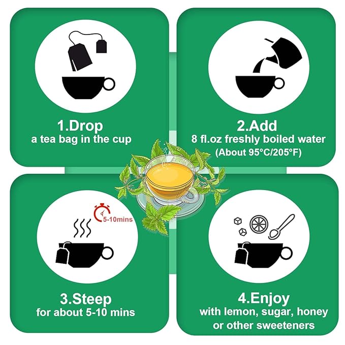 TEARELAE - Nettle Leaf Tea - 1.5g x 50 Counts - Premium Stinging Nettle Tea - Image 6