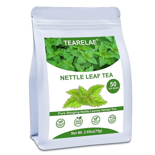 TEARELAE - Nettle Leaf Tea - 1.5g x 50 Counts - Premium Stinging Nettle Tea by TEARELAE