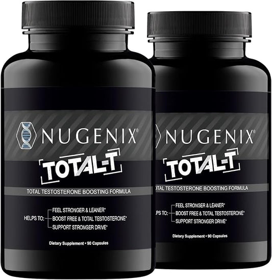 Nugenix Total-T, Free and Total Testosterone Booster Supplement by Nugenix