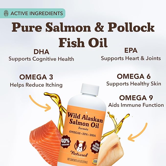 Natural Dog Company Wild Alaskan Salmon Oil Formula - Image 2