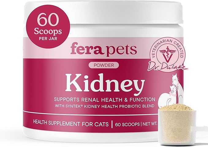 Fera Pets Cat Kidney Support Powder by FeraPets