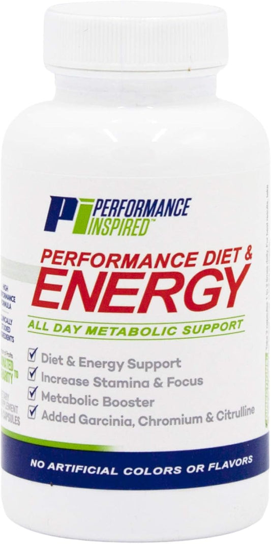 PERFORMANCE INSPIRED Nutrition Diet & Energy Capsules – Natural Green Coffee by PerformanceInspiredNutrition