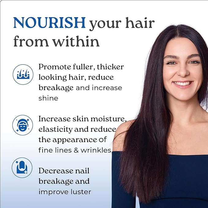 NatureCity True-HNS Hair Nails and Skin Cynatine Keratin and Plant Based Biotin - Image 6