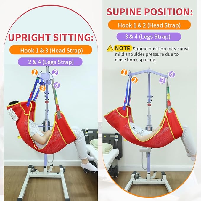 Universal Full Body Patient Lift Sling - Image 3