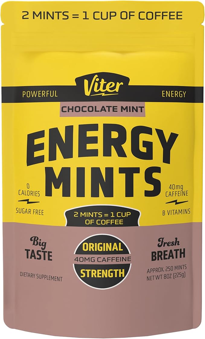 Viter Energy 40mg Caffeine Mints by ViterEnergy