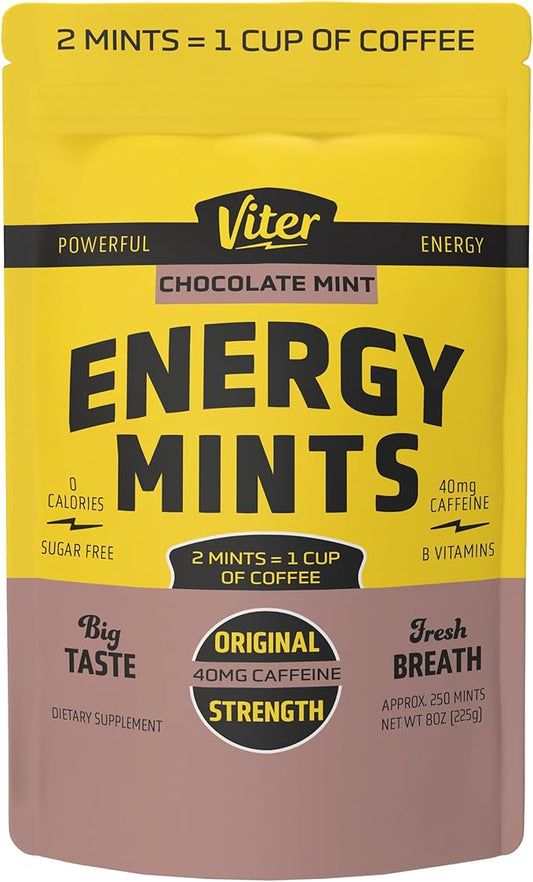 Viter Energy 40mg Caffeine Mints by ViterEnergy
