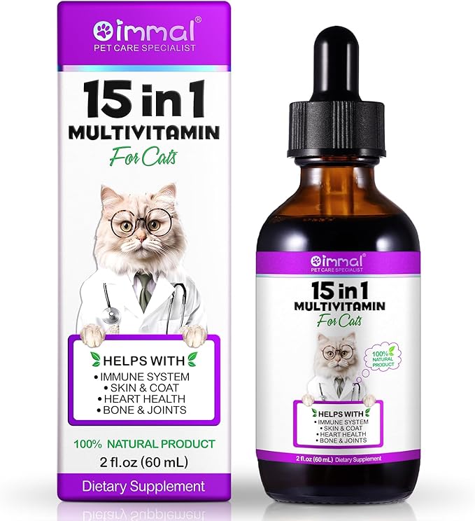 15-in-1 Multivitamin Drops for Cats by NIFEISHI
