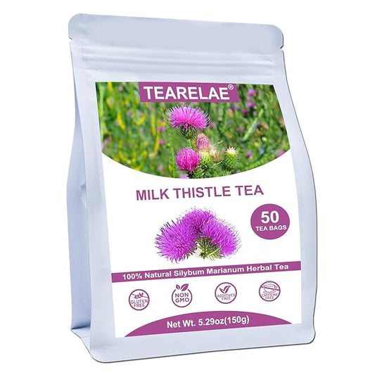 TEARELAE - Milk Thistle Tea - 3g x 50 Count - 100% Natural Milk Thistle Seeds by TEARELAE