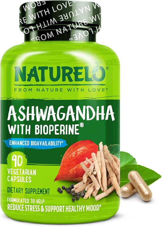 NATURELO Ashwagandha Organic Root Powder by NATURELO
