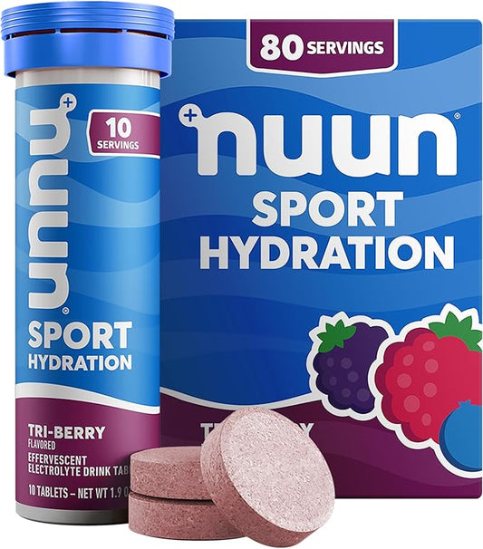 Nuun, Electrolyte Drink Tabs Tri Berry, 1.9 Ounce by Nuun