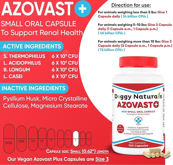 Azovast Plus Cat Kidney Support - Image 2