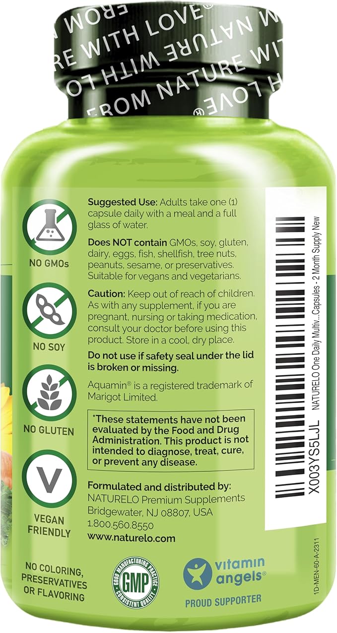 NATURELO Mens Multivitamins - Image 9