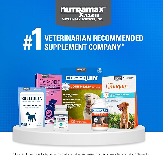 Nutramax Cosequin for Dogs Joint Health Supplement, Contains Glucosamine for - Image 8