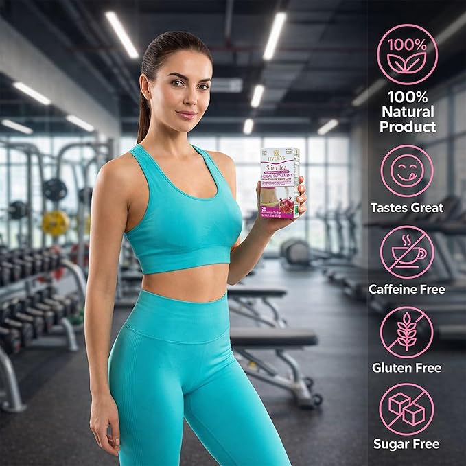 Hyleys Slim Tea Pomegranate Flavor - Image 10