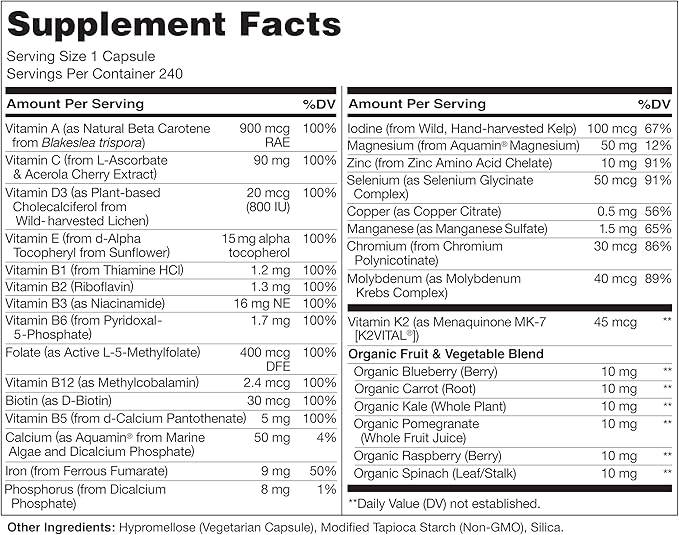 NATURELO One Daily Multivitamin - Image 3