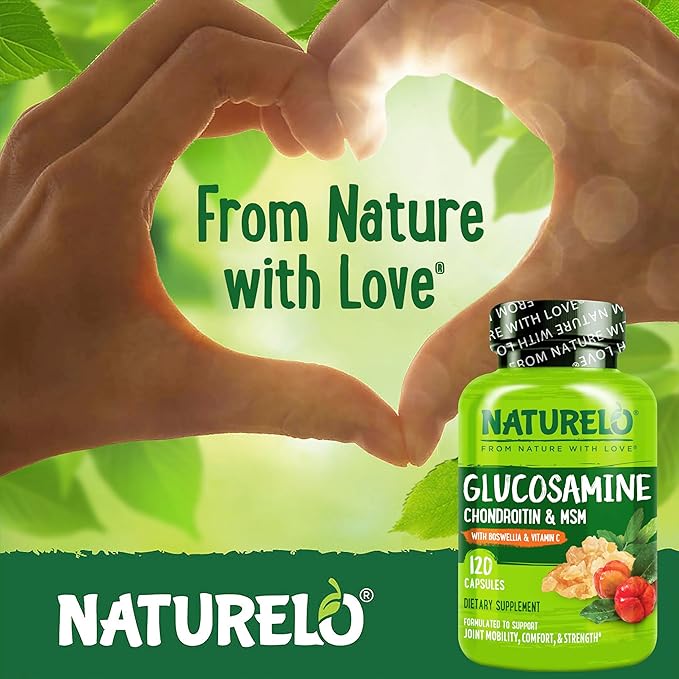 NATURELO Glucosamine Chondroitin MSM - Image 5