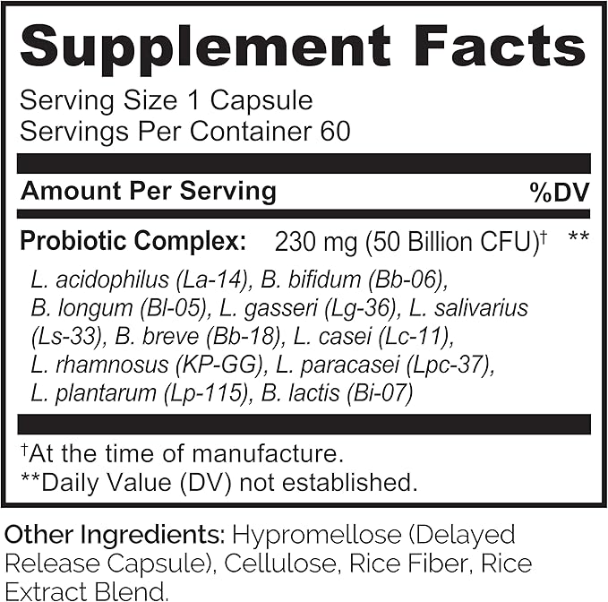 NATURELO Probiotics for Digestive Health - Image 8