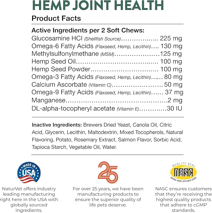NaturVet – Hemp Joint Health for Cats - Image 8