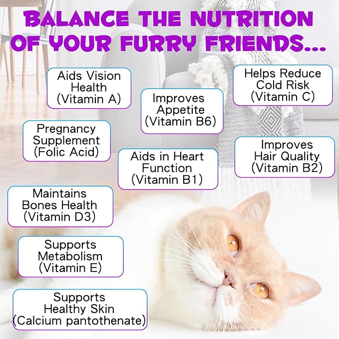 15-in-1 Multivitamin Drops for Cats - Image 5