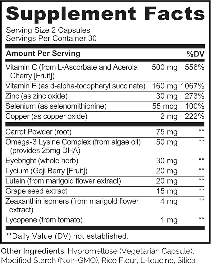 NATURELO Eye Vitamins - Image 3