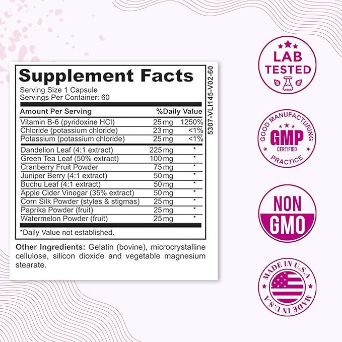 Water Retention Pills for Women Bloating Relief - Image 5