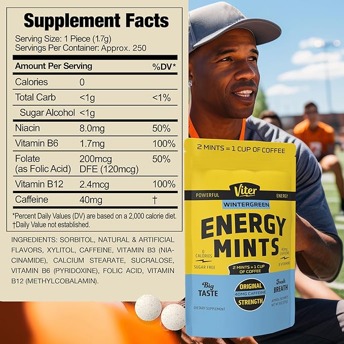 Viter Energy 40mg Caffeine Mints - Image 7