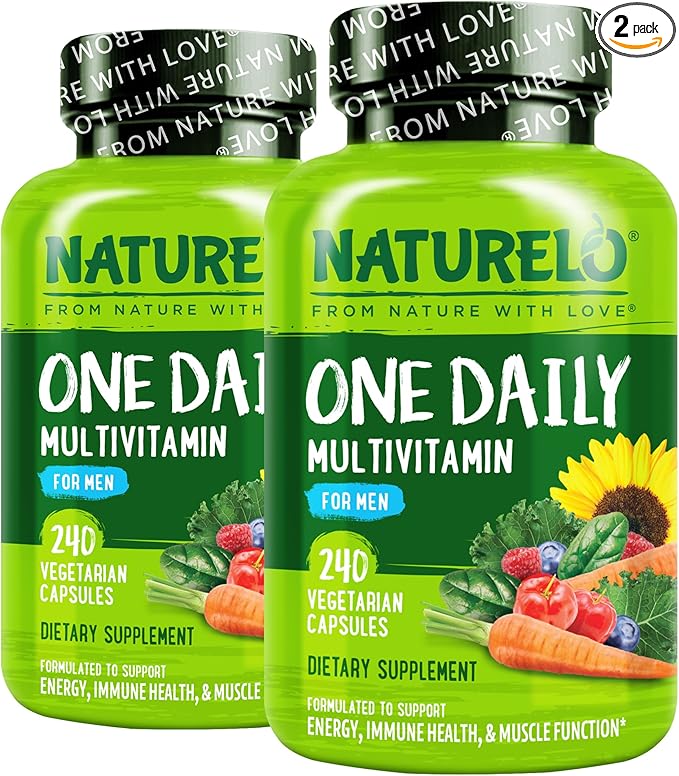 NATURELO Mens Multivitamins by NATURELO
