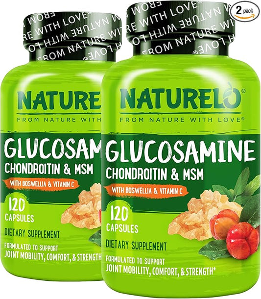 NATURELO Glucosamine Chondroitin MSM by NATURELO