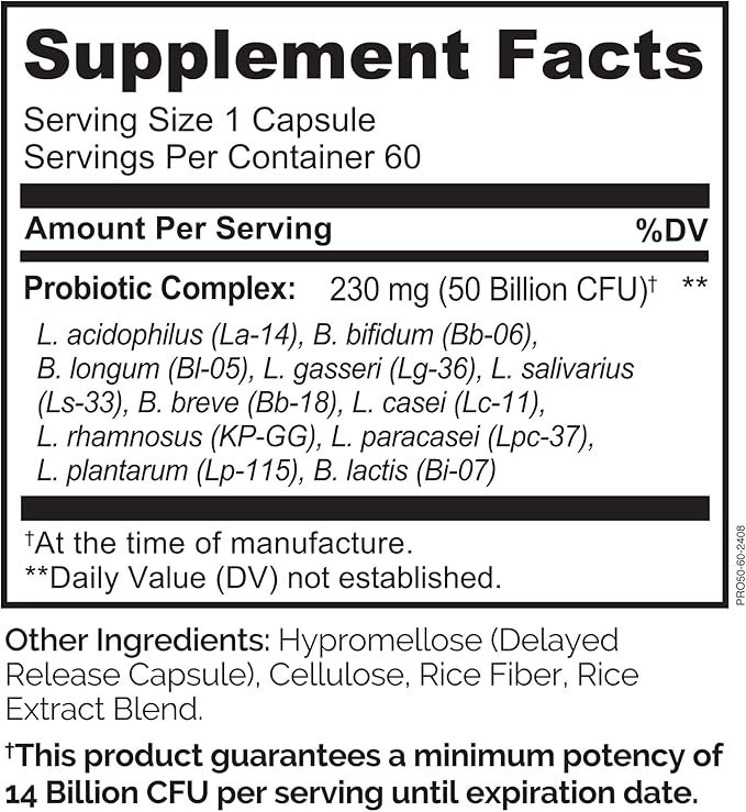 NATURELO Probiotics for Digestive Health - Image 3