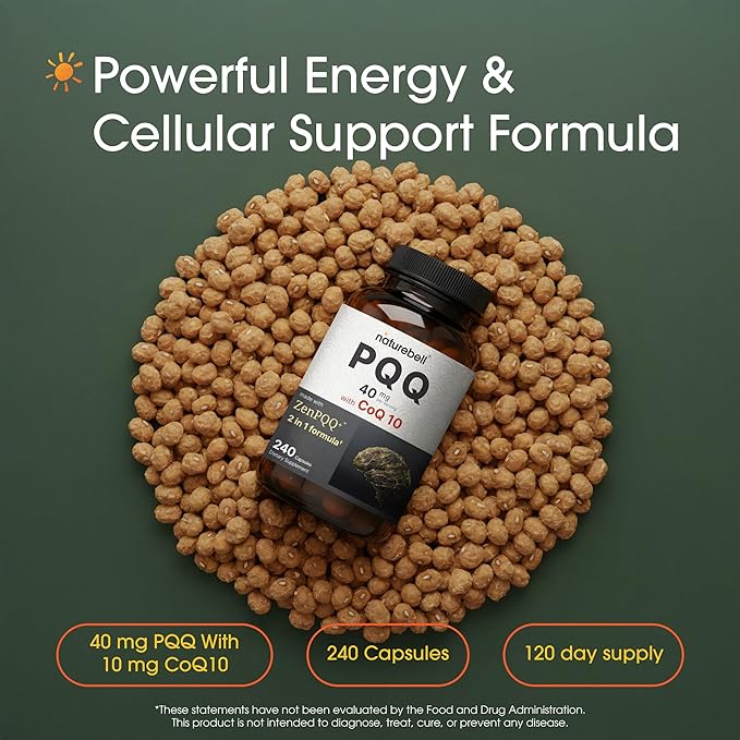 NatureBell PQQ with CoQ10-240 Capsules - Image 2